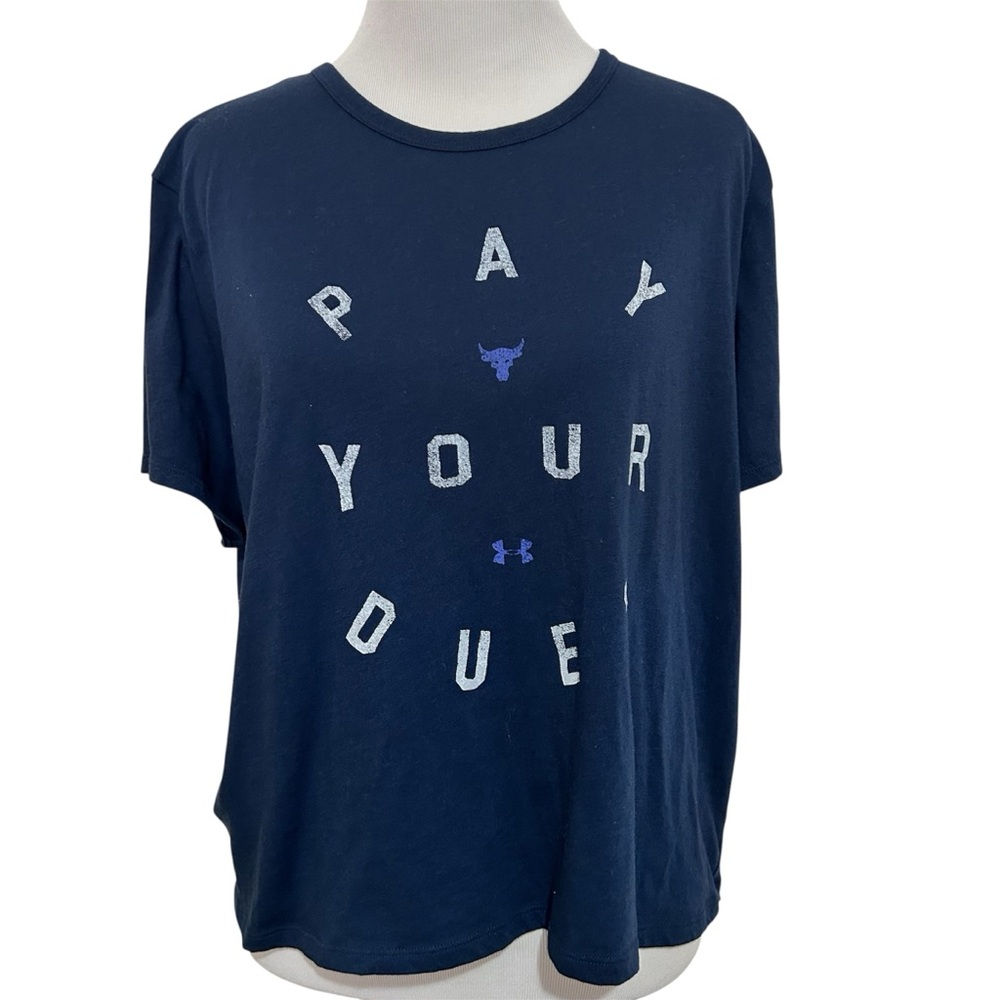 Under armour XL PROJECT rock pay your dues tee